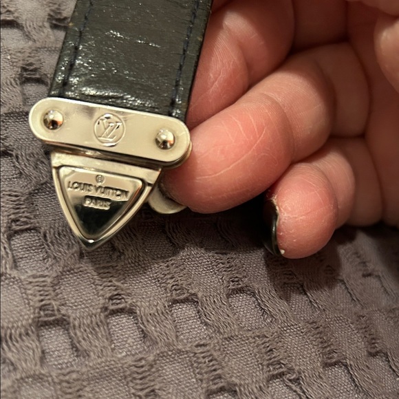 Louis Vuitton Black Leather Men's Bracelet - Picture 12 of 14